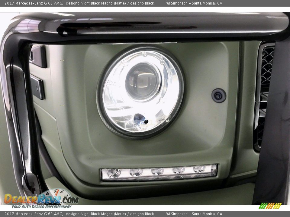 2017 Mercedes-Benz G 63 AMG designo Night Black Magno (Matte) / designo Black Photo #32