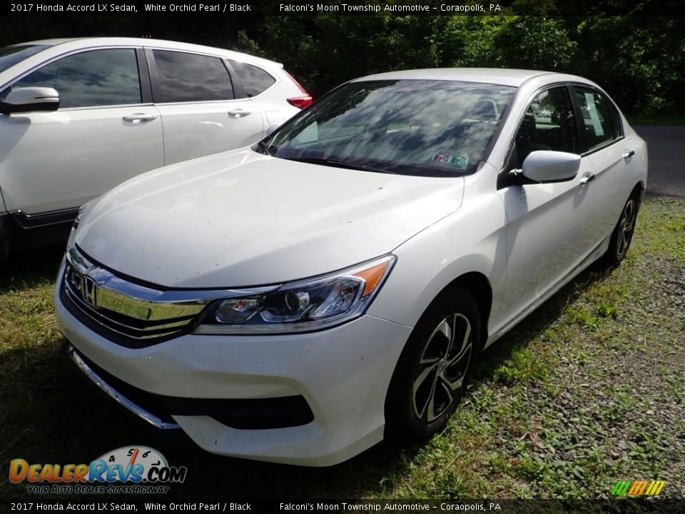 2017 Honda Accord LX Sedan White Orchid Pearl / Black Photo #1