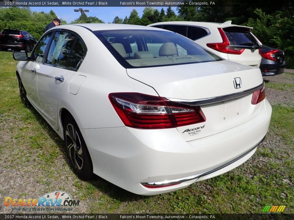 2017 Honda Accord LX Sedan White Orchid Pearl / Black Photo #2