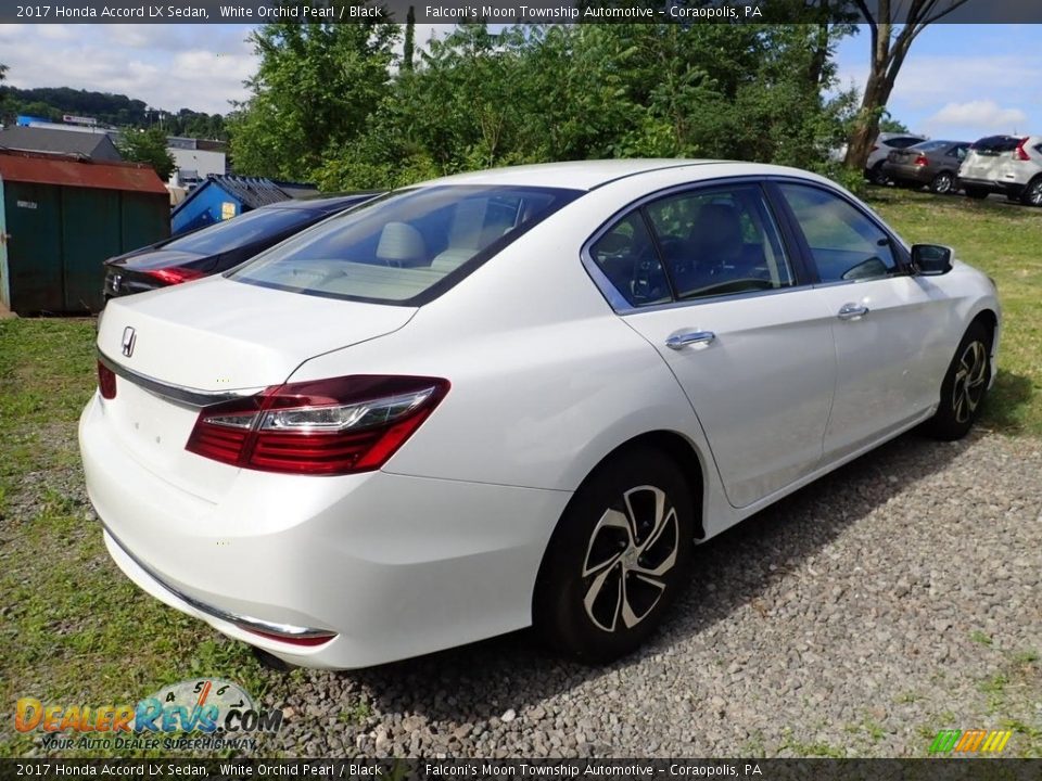 2017 Honda Accord LX Sedan White Orchid Pearl / Black Photo #4