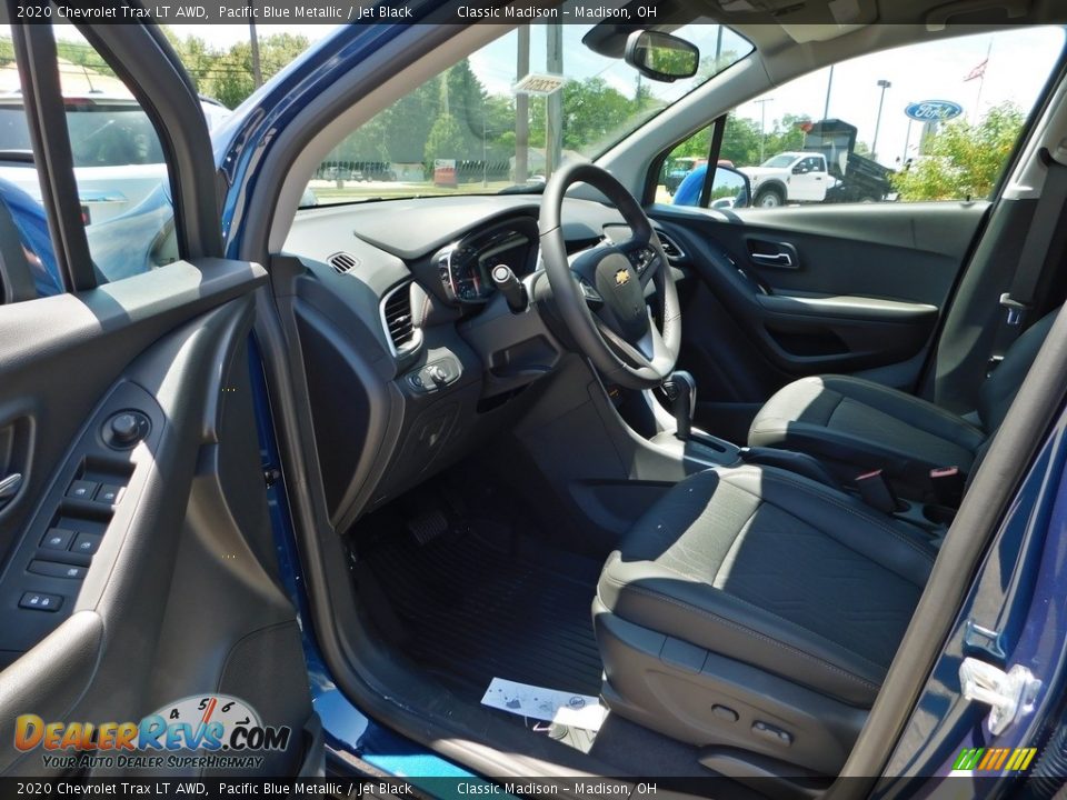 2020 Chevrolet Trax LT AWD Pacific Blue Metallic / Jet Black Photo #12