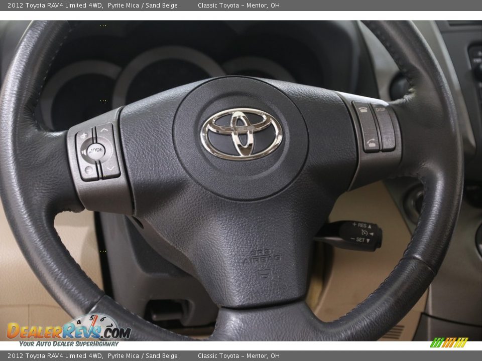 2012 Toyota RAV4 Limited 4WD Pyrite Mica / Sand Beige Photo #8