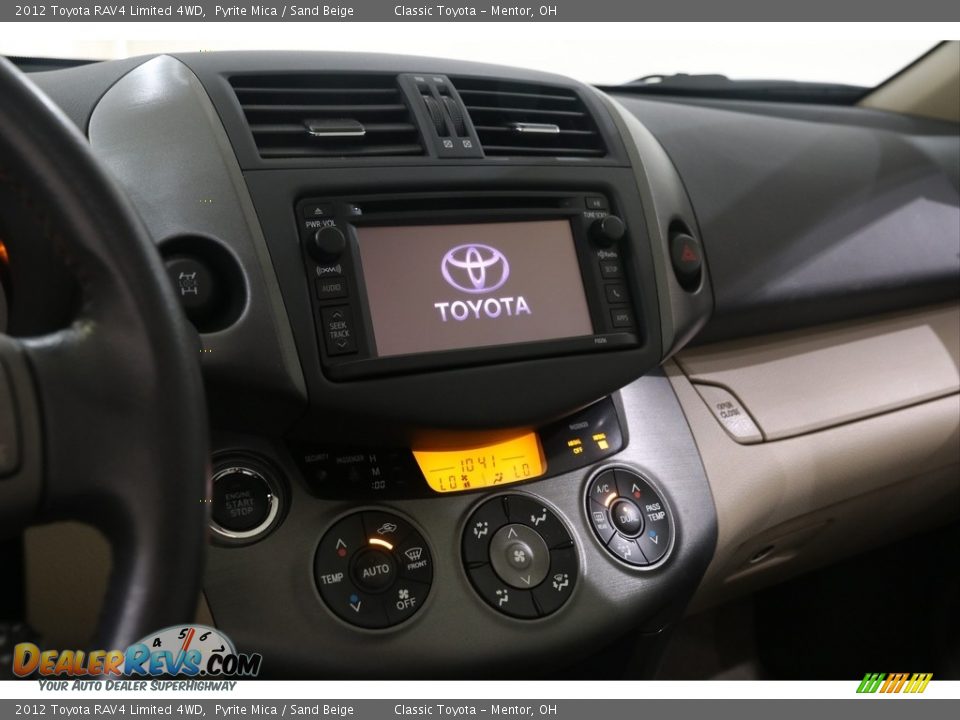 2012 Toyota RAV4 Limited 4WD Pyrite Mica / Sand Beige Photo #10