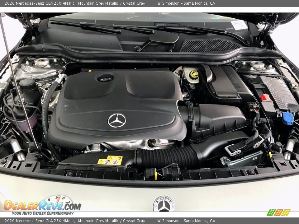 2020 Mercedes-Benz GLA 250 4Matic Mountain Grey Metallic / Crystal Gray Photo #8