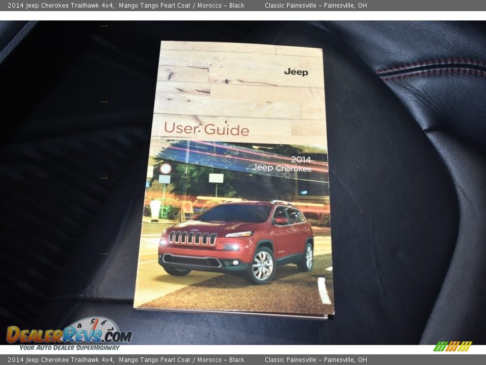 2014 Jeep Cherokee Trailhawk 4x4 Mango Tango Pearl Coat / Morocco - Black Photo #19