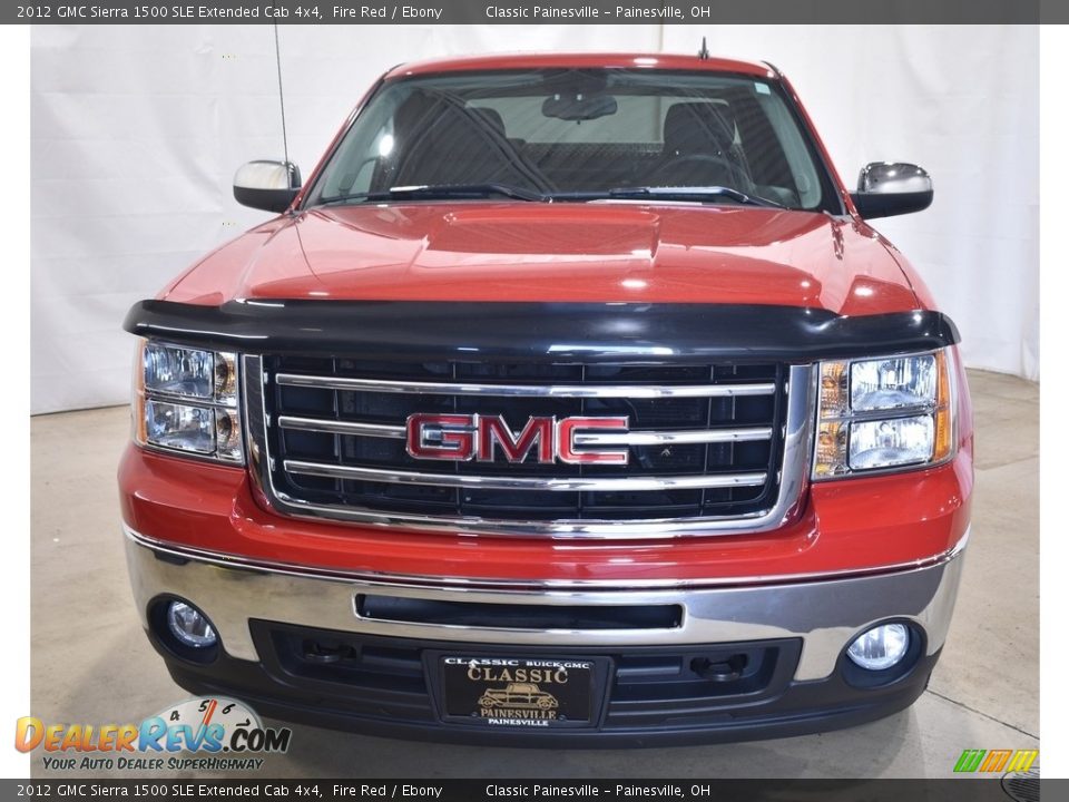 2012 GMC Sierra 1500 SLE Extended Cab 4x4 Fire Red / Ebony Photo #4
