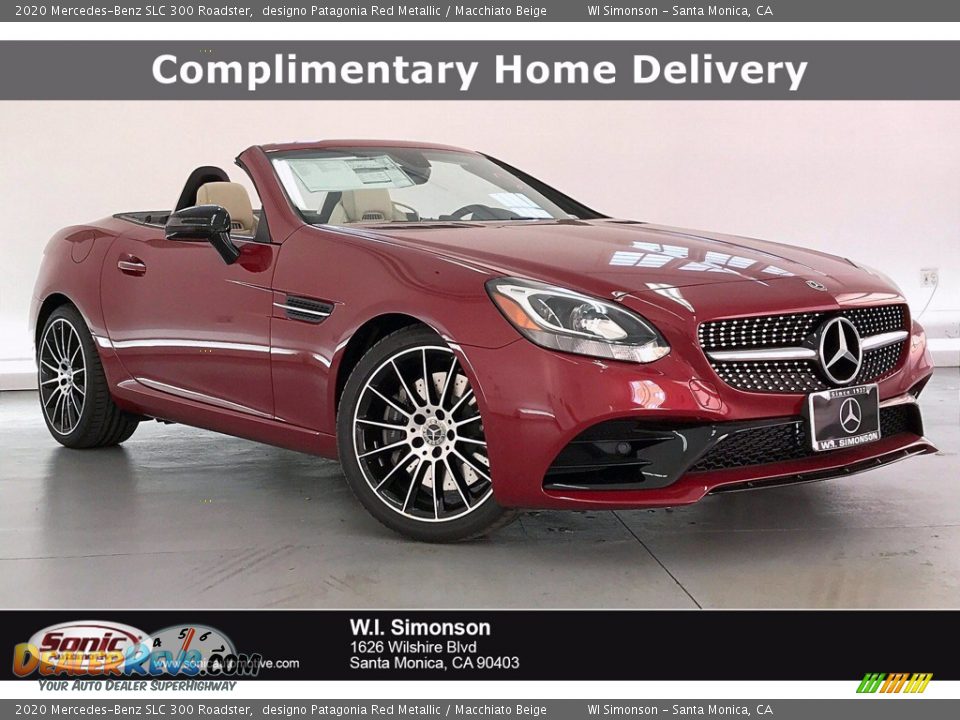 2020 Mercedes-Benz SLC 300 Roadster designo Patagonia Red Metallic / Macchiato Beige Photo #1