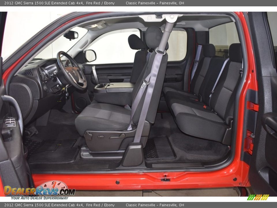 2012 GMC Sierra 1500 SLE Extended Cab 4x4 Fire Red / Ebony Photo #7