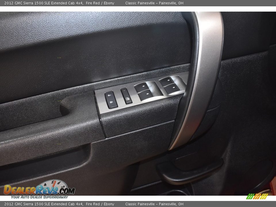 2012 GMC Sierra 1500 SLE Extended Cab 4x4 Fire Red / Ebony Photo #9