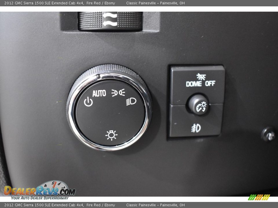 2012 GMC Sierra 1500 SLE Extended Cab 4x4 Fire Red / Ebony Photo #10