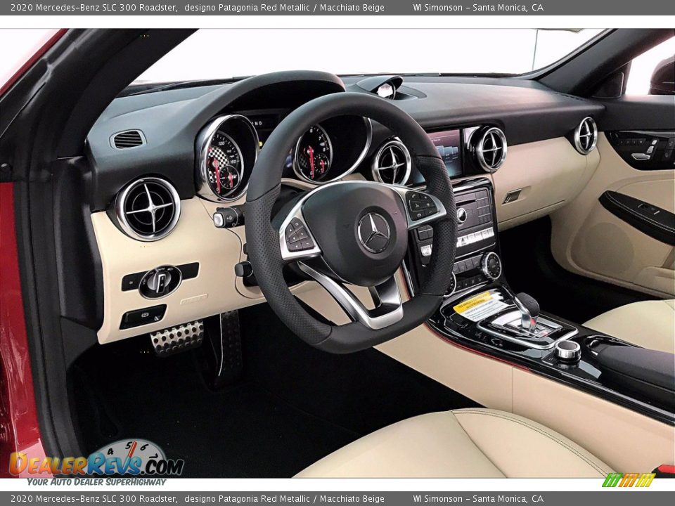 Dashboard of 2020 Mercedes-Benz SLC 300 Roadster Photo #4