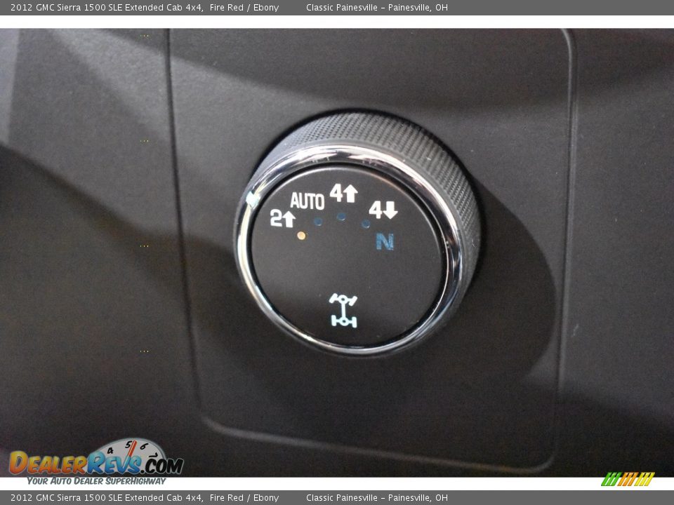 2012 GMC Sierra 1500 SLE Extended Cab 4x4 Fire Red / Ebony Photo #12