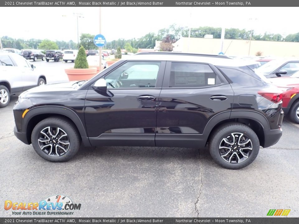 Mosaic Black Metallic 2021 Chevrolet TrailBlazer ACTIV AWD Photo #3