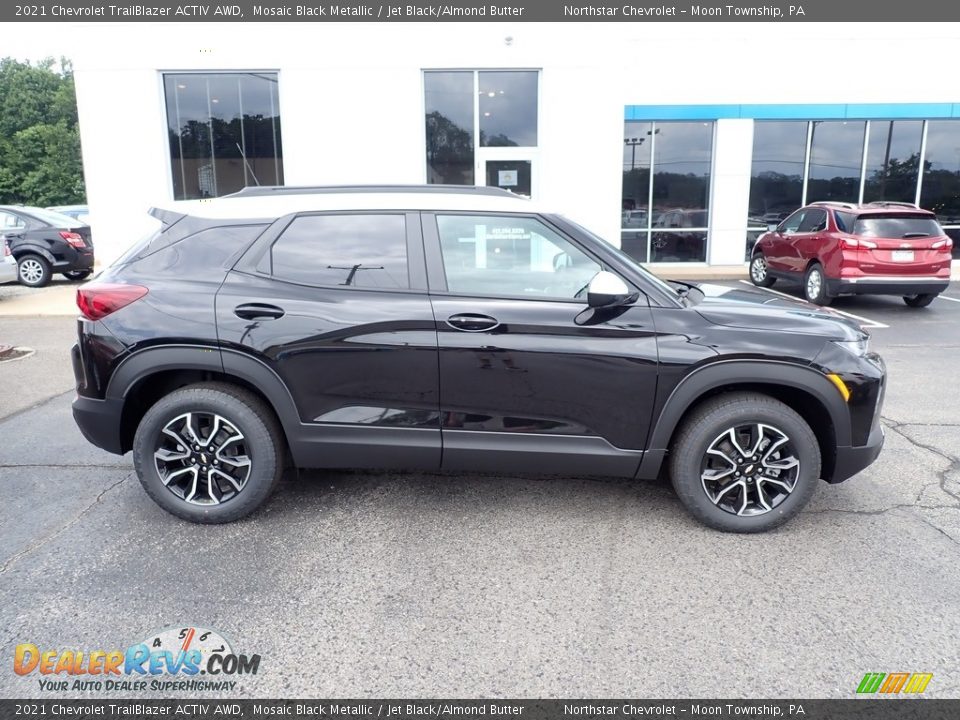 Mosaic Black Metallic 2021 Chevrolet TrailBlazer ACTIV AWD Photo #7