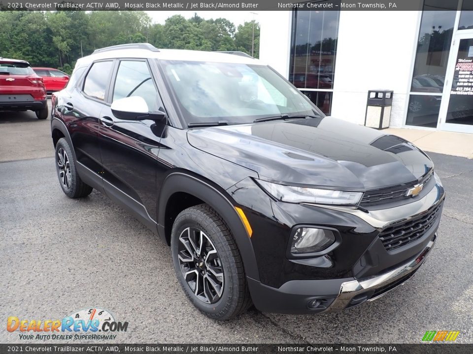 Mosaic Black Metallic 2021 Chevrolet TrailBlazer ACTIV AWD Photo #8