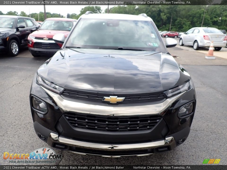 2021 Chevrolet Trailblazer ACTIV AWD Mosaic Black Metallic / Jet Black/Almond Butter Photo #9