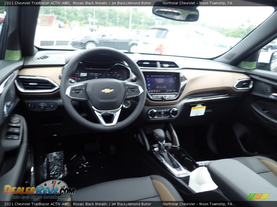 2021 Chevrolet Trailblazer ACTIV AWD Mosaic Black Metallic / Jet Black/Almond Butter Photo #13