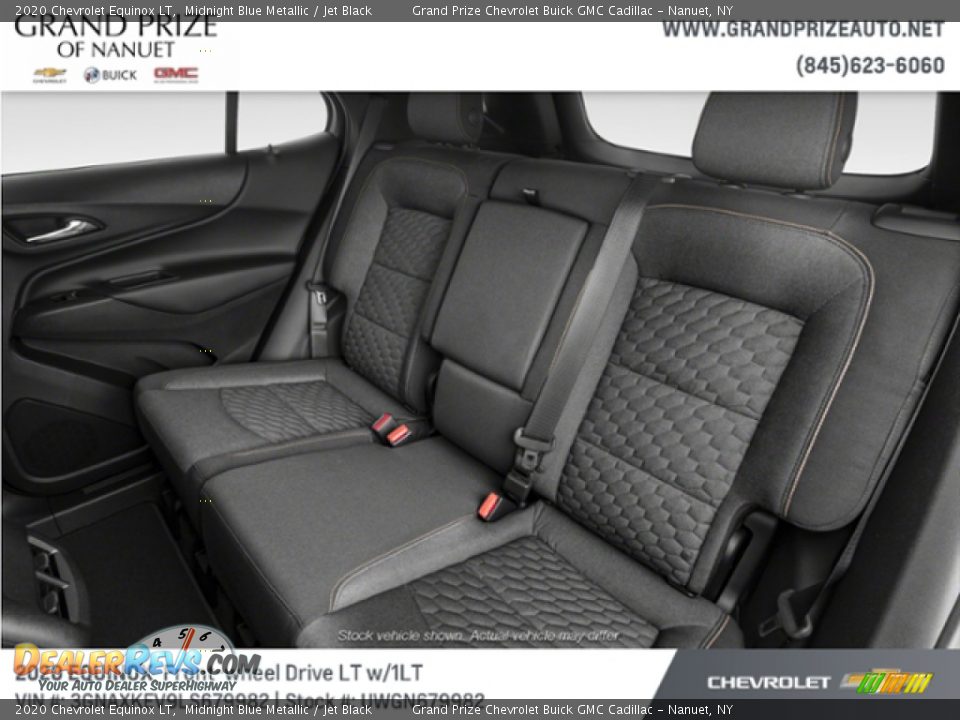 2020 Chevrolet Equinox LT Midnight Blue Metallic / Jet Black Photo #13