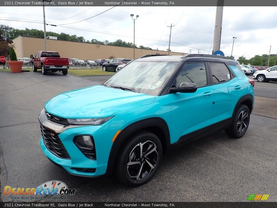 Front 3/4 View of 2021 Chevrolet Trailblazer RS Photo #1