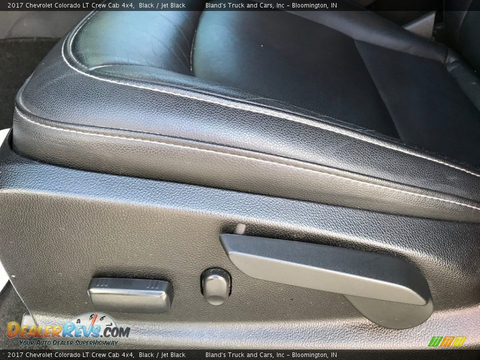 2017 Chevrolet Colorado LT Crew Cab 4x4 Black / Jet Black Photo #14