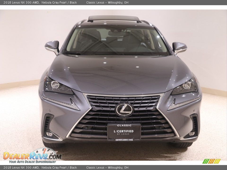 2018 Lexus NX 300 AWD Nebula Gray Pearl / Black Photo #2