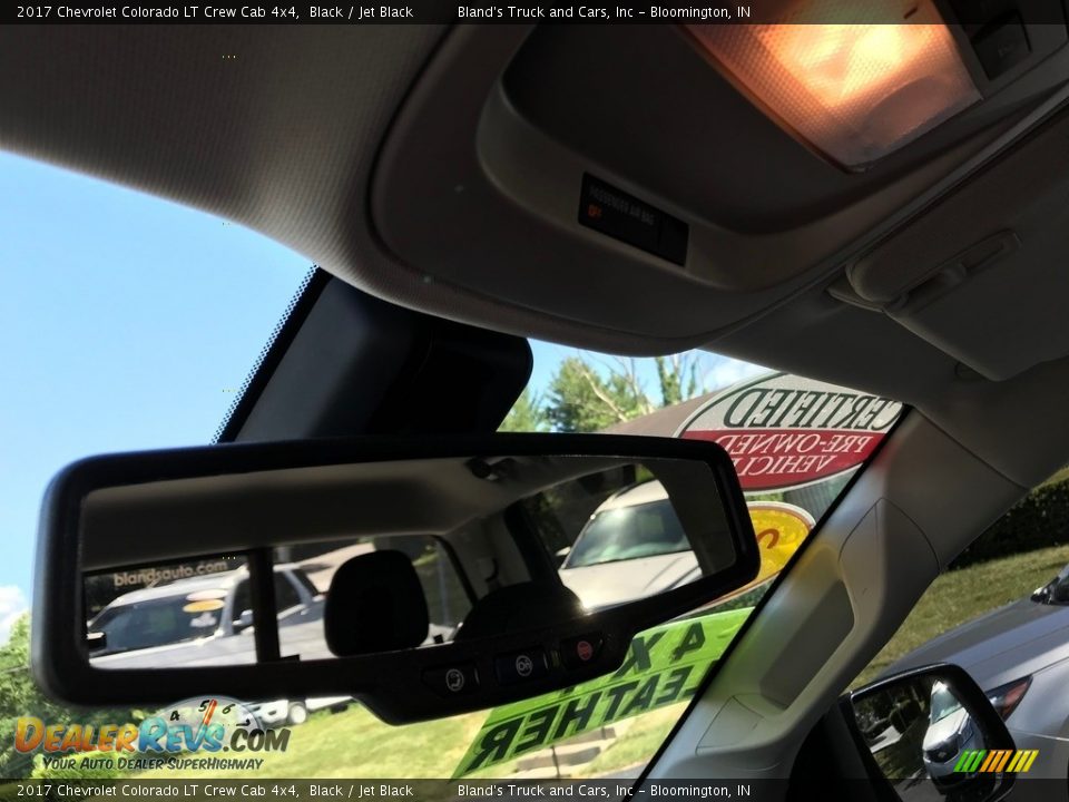 2017 Chevrolet Colorado LT Crew Cab 4x4 Black / Jet Black Photo #20