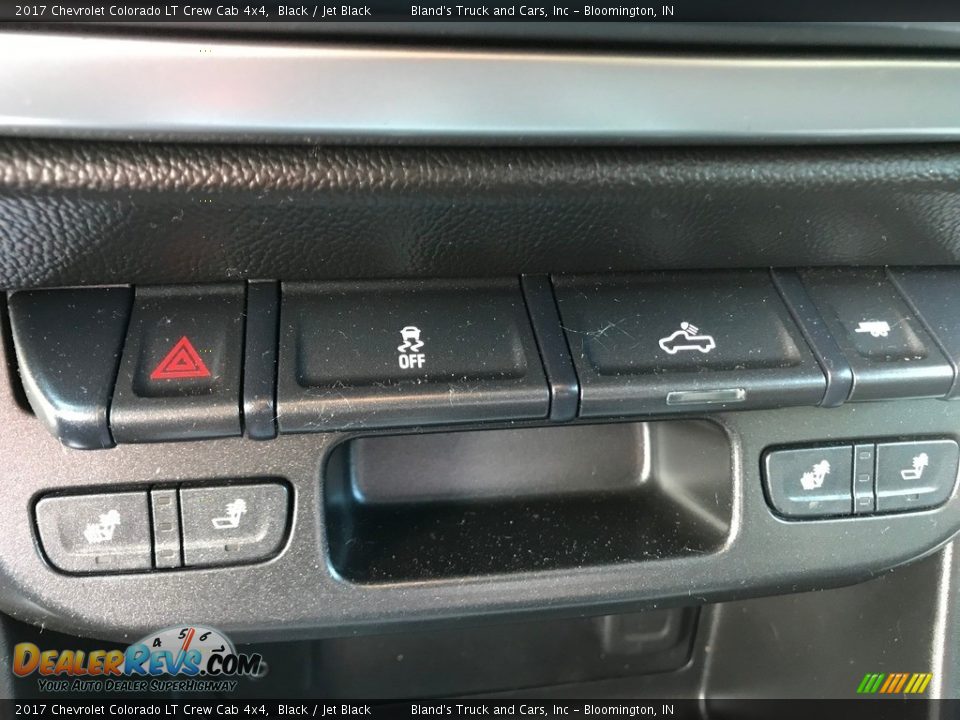 2017 Chevrolet Colorado LT Crew Cab 4x4 Black / Jet Black Photo #25