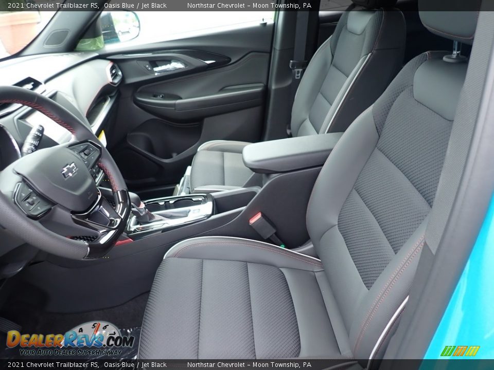 Jet Black Interior - 2021 Chevrolet Trailblazer RS Photo #13