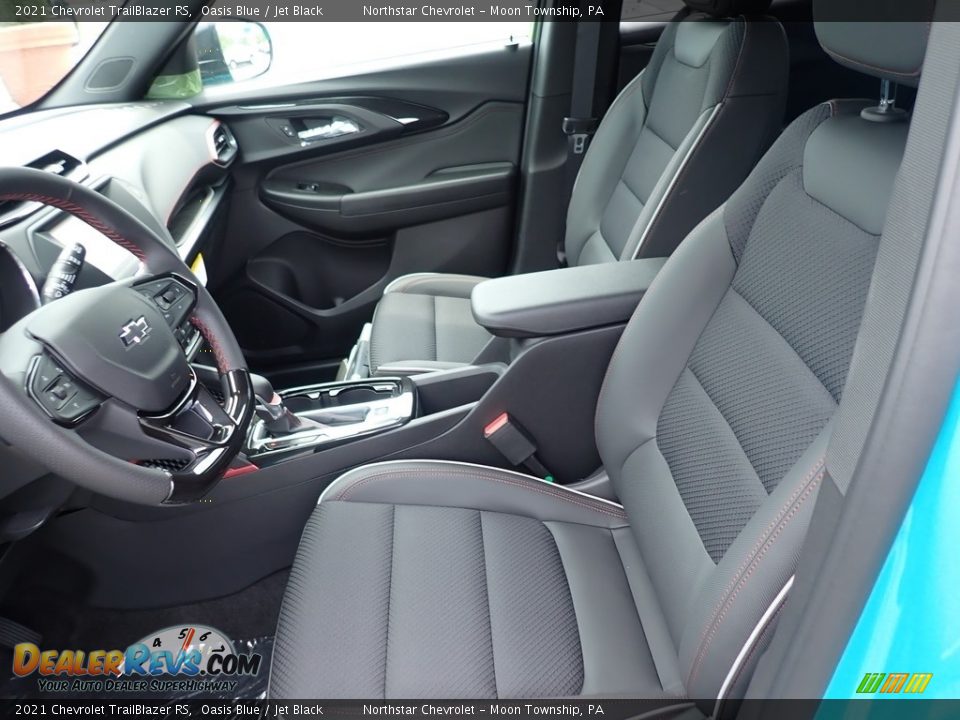 Jet Black Interior - 2021 Chevrolet TrailBlazer RS Photo #13