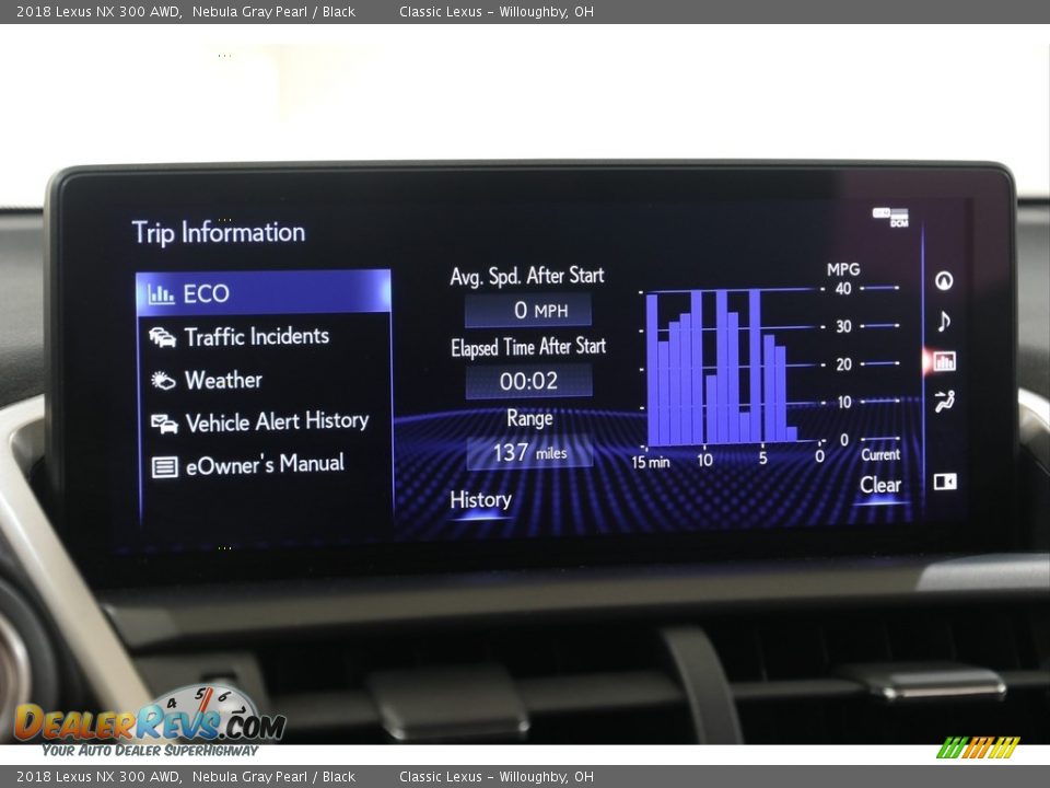 2018 Lexus NX 300 AWD Nebula Gray Pearl / Black Photo #13