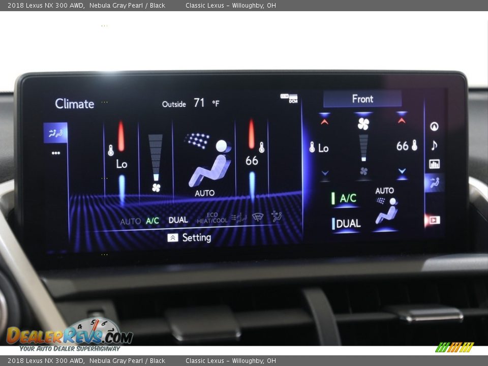 2018 Lexus NX 300 AWD Nebula Gray Pearl / Black Photo #14