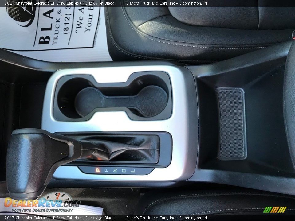 2017 Chevrolet Colorado LT Crew Cab 4x4 Black / Jet Black Photo #30