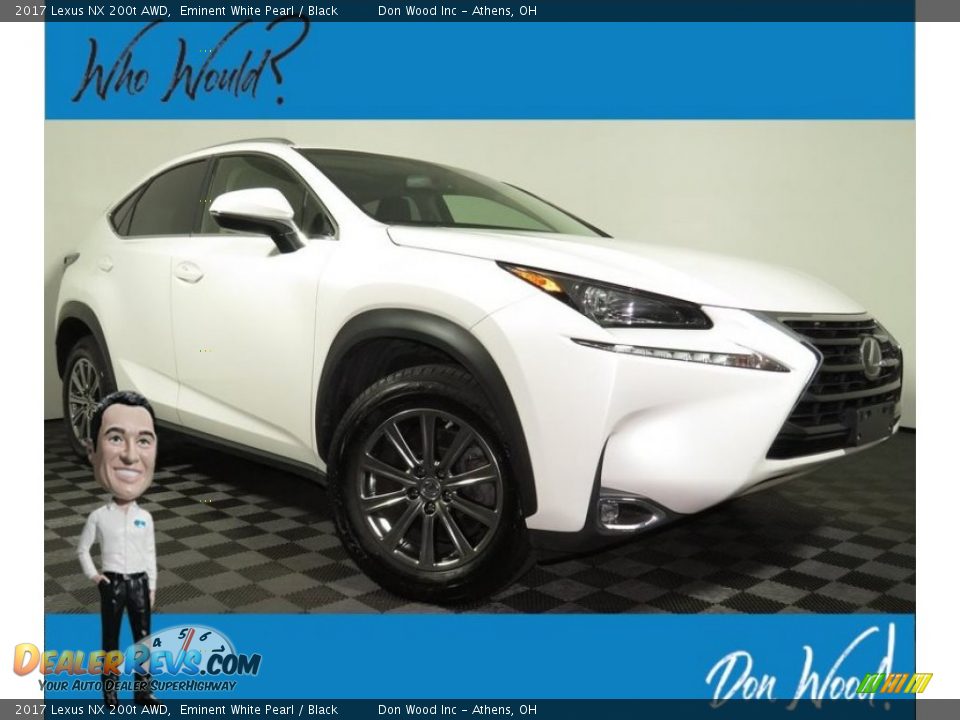 2017 Lexus NX 200t AWD Eminent White Pearl / Black Photo #1