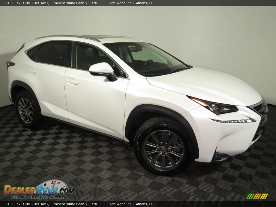 2017 Lexus NX 200t AWD Eminent White Pearl / Black Photo #2