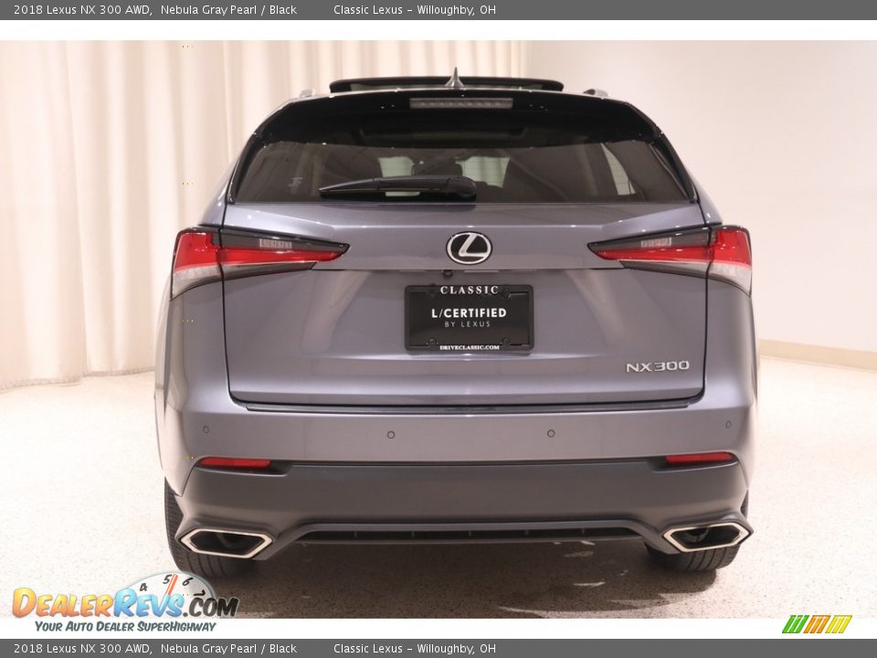 2018 Lexus NX 300 AWD Nebula Gray Pearl / Black Photo #20