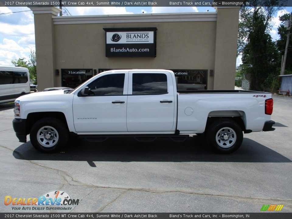 2017 Chevrolet Silverado 1500 WT Crew Cab 4x4 Summit White / Dark Ash/Jet Black Photo #1