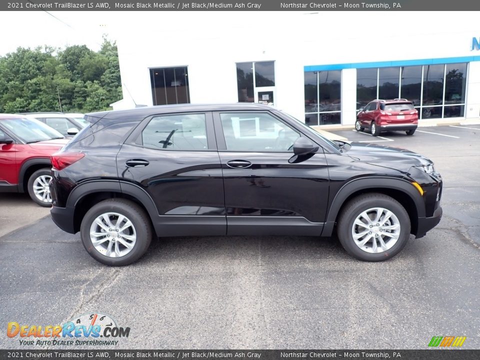 Mosaic Black Metallic 2021 Chevrolet Trailblazer LS AWD Photo #7