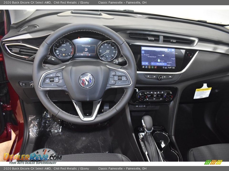 2020 Buick Encore GX Select AWD Chili Red Metallic / Ebony Photo #9