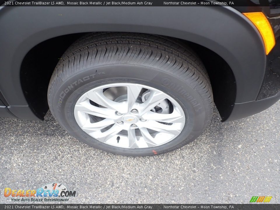 2021 Chevrolet TrailBlazer LS AWD Mosaic Black Metallic / Jet Black/Medium Ash Gray Photo #9