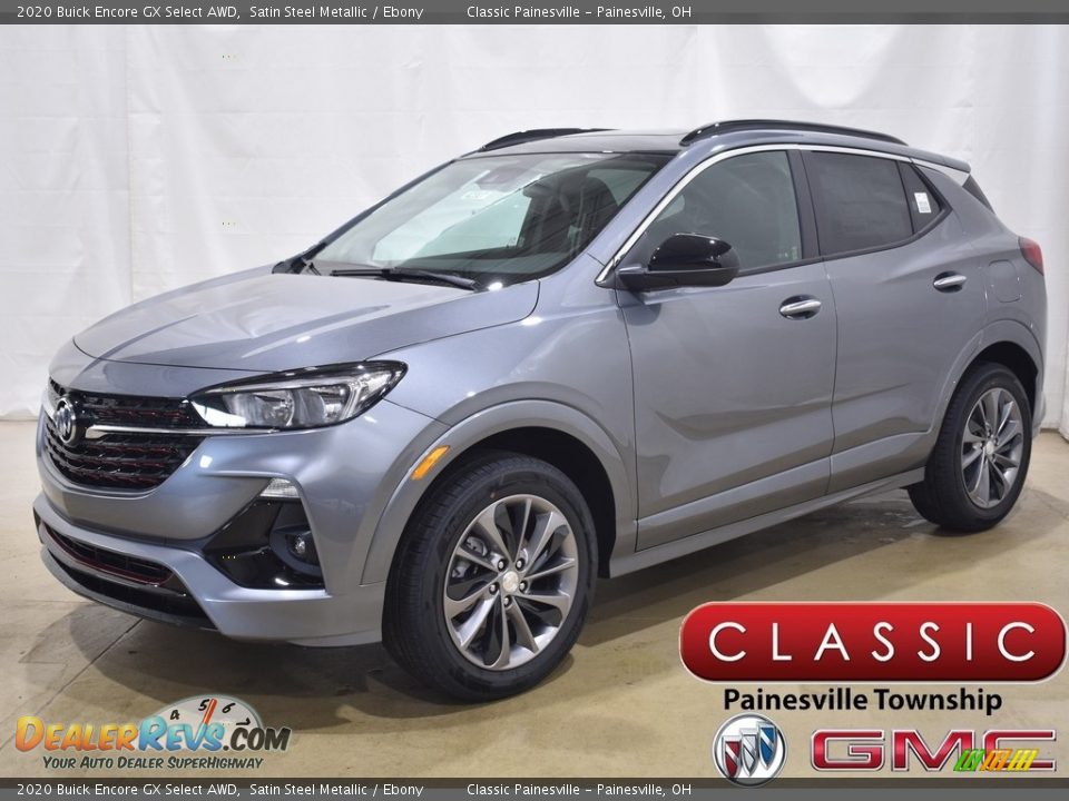 2020 Buick Encore GX Select AWD Satin Steel Metallic / Ebony Photo #1