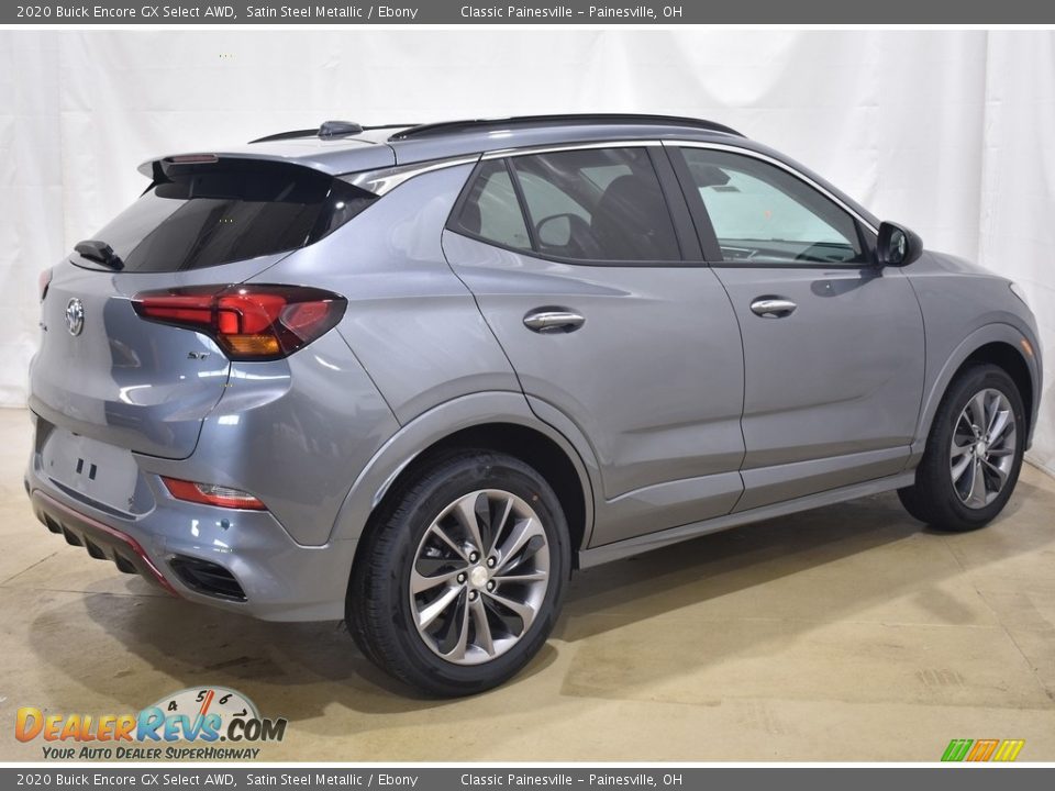 2020 Buick Encore GX Select AWD Satin Steel Metallic / Ebony Photo #2