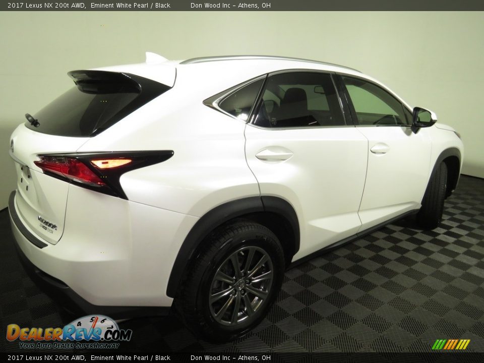 2017 Lexus NX 200t AWD Eminent White Pearl / Black Photo #16