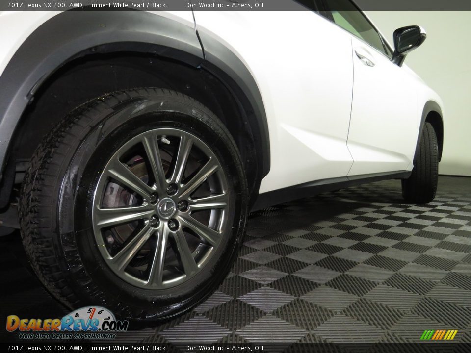 2017 Lexus NX 200t AWD Eminent White Pearl / Black Photo #17