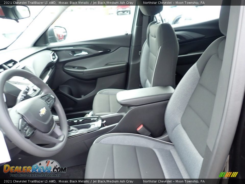 2021 Chevrolet TrailBlazer LS AWD Mosaic Black Metallic / Jet Black/Medium Ash Gray Photo #14