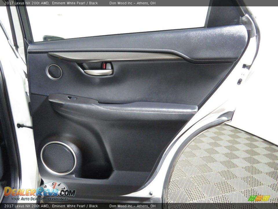 2017 Lexus NX 200t AWD Eminent White Pearl / Black Photo #24