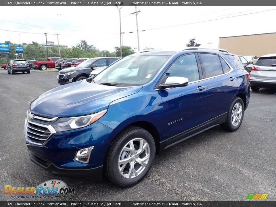 2020 Chevrolet Equinox Premier AWD Pacific Blue Metallic / Jet Black Photo #1