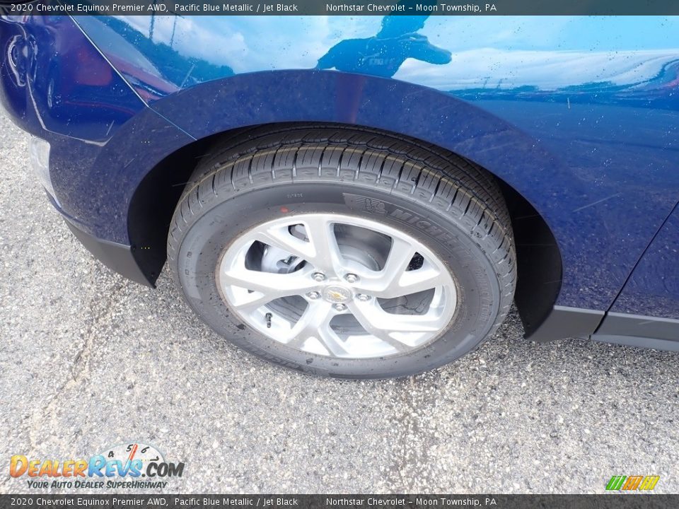 2020 Chevrolet Equinox Premier AWD Pacific Blue Metallic / Jet Black Photo #2