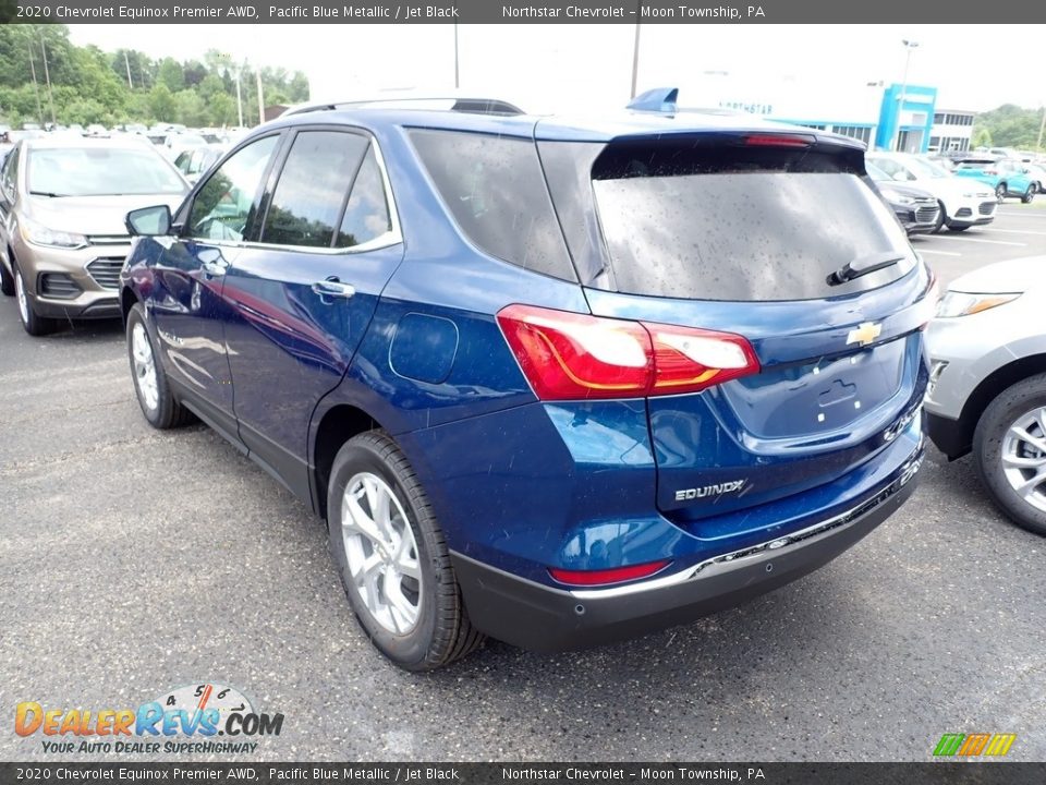 2020 Chevrolet Equinox Premier AWD Pacific Blue Metallic / Jet Black Photo #4