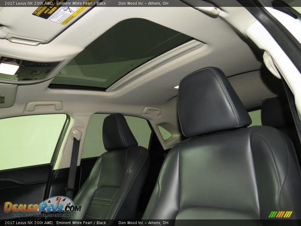 2017 Lexus NX 200t AWD Eminent White Pearl / Black Photo #33