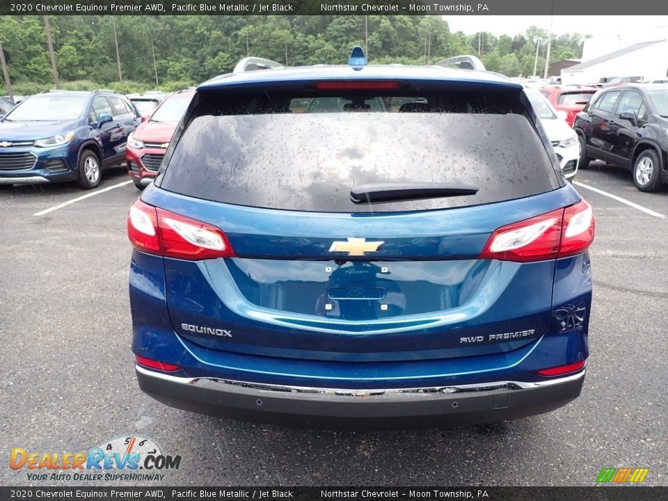 2020 Chevrolet Equinox Premier AWD Pacific Blue Metallic / Jet Black Photo #5